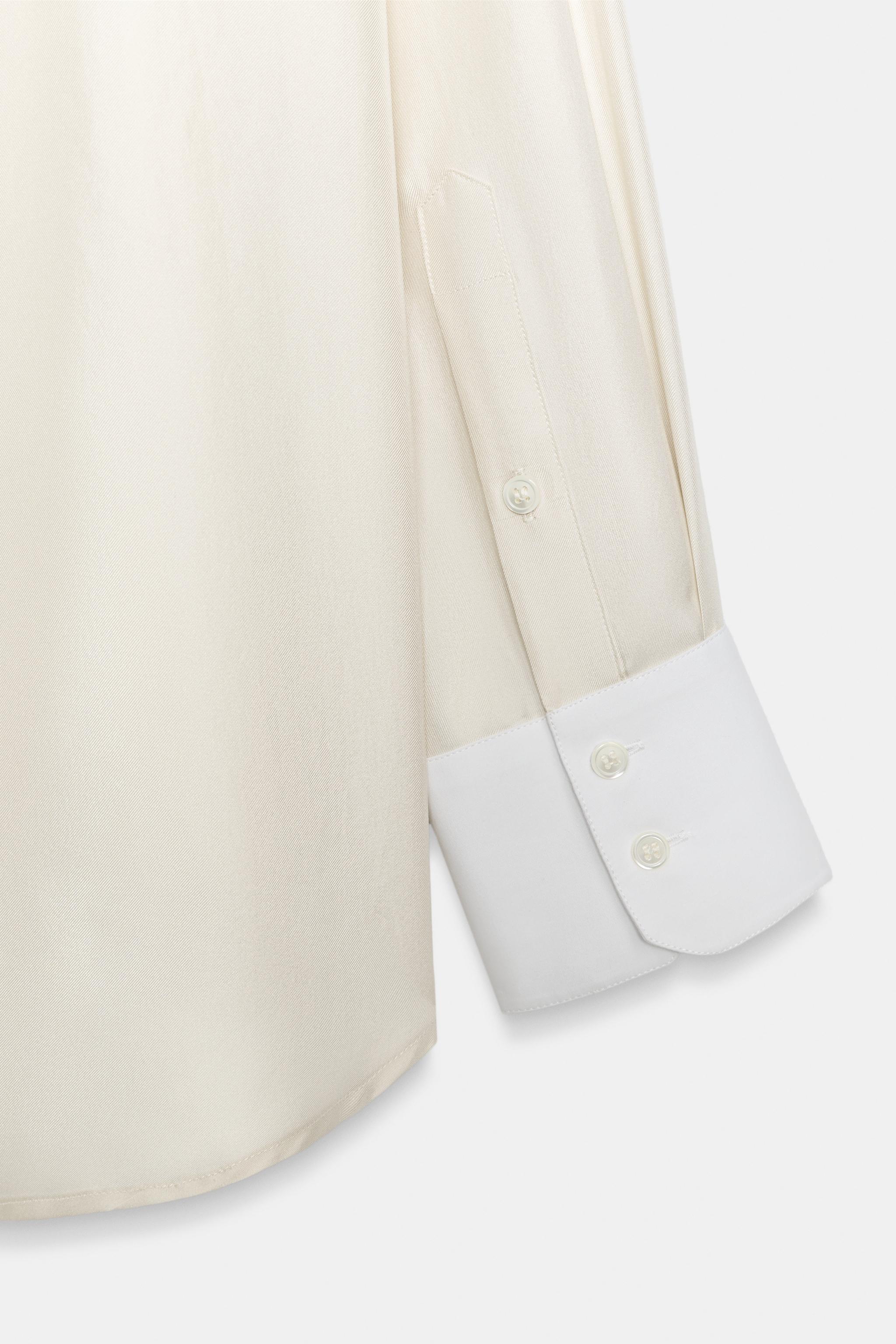 100% SILK BIB SHIRT ZW COLLECTION